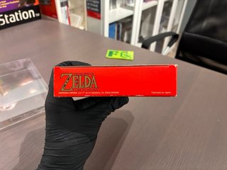 The Legend of Zelda SNES Caja Manuales