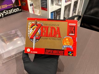 The Legend of Zelda SNES Caja Manuales