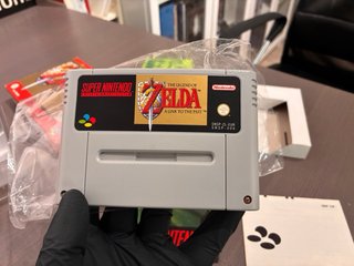 The Legend of Zelda SNES Caja Manuales