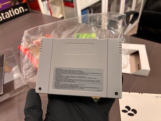 The Legend of Zelda SNES Caja Manuales