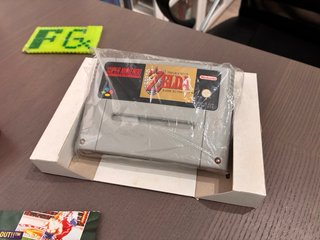 The Legend of Zelda SNES Caja Manuales