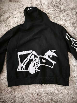 Sudadera con capucha Masia negra