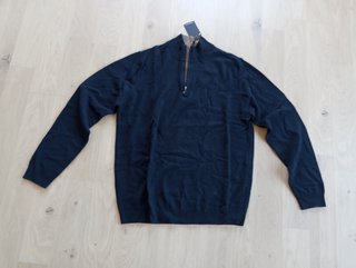Jersey Massimo Dutti Azul Talla XL
