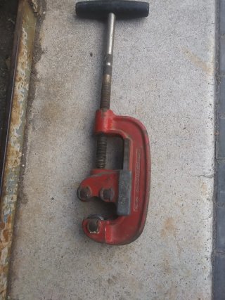 Cortatubos profesional rojo