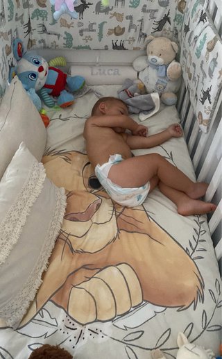 Cuna convertible en cama