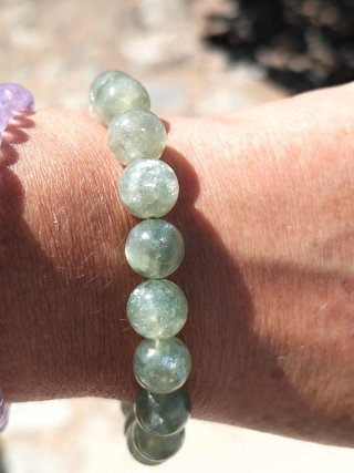 Pulsera de Mica Verde