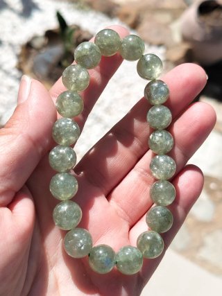 Pulsera de Mica Verde