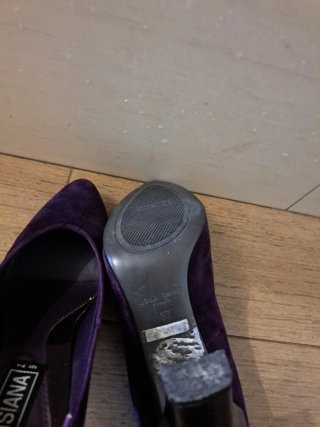 Zapatos de tacón Louisiana morados