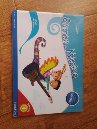 Libro de Música Siente la Música 4 Primaria