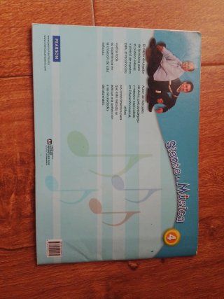 Libro de Música Siente la Música 4 Primaria
