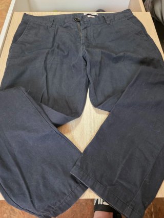 Pantalón chino hombre azul marino talla 44