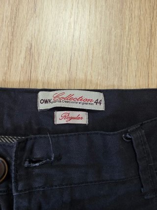 Pantalón chino hombre azul marino talla 44