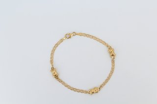 Pulsera Ositos Oro 18k. Ref:042-05-00006