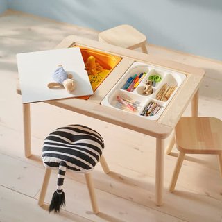 Tavolo per bambini IKEA FLISAT in legno