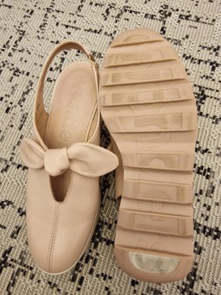 Zapatos cuña Wonders T38 Beige