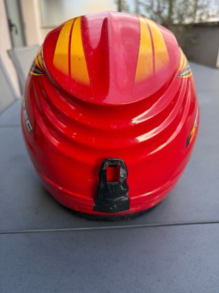 Casco esquí infantil BTEC rojo Talla S
