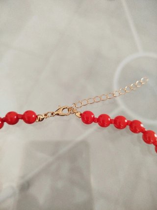 Collar de cangrejo rojo