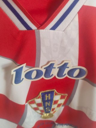 Camiseta Croacia Suker 9 1998