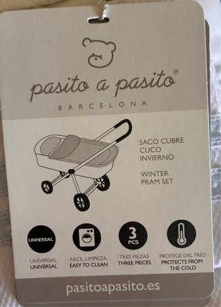 Saco Pasito a Pasito sin estrenar con etiquetas