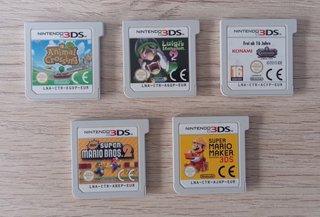 Nintendo 3DS XL Azul + Juegos y Accesorios