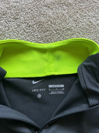 Tuta Nike Dri-FIT grigio scuro e verde