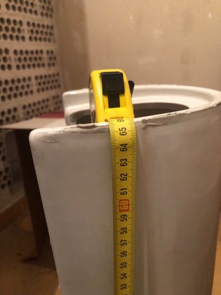 Lavabo de porcelana blanco con pie