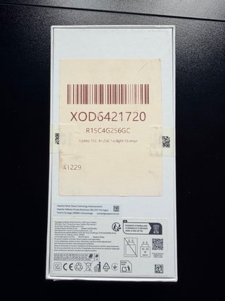 Redmi 15C 256GB Nuevo