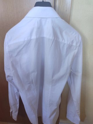 Camisa C&A Algodón Slim Fit Hombre XS