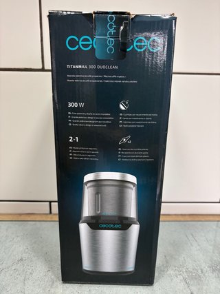 Molinillo Cecotec TitanMill 300 DuoClean