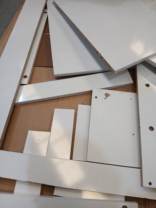 Mesa de centro vidaXL madera contrachapada