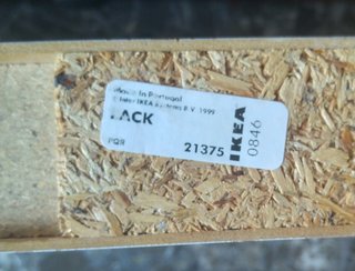Estantería flotante Ikea Lack blanca 110cm