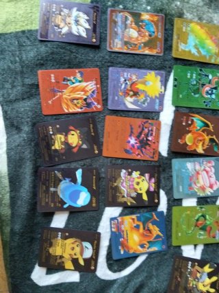 Cartas Pokémon Doradas Varias