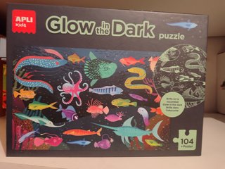 Puzzle Apli Kids Glow in the Dark 104 piezas