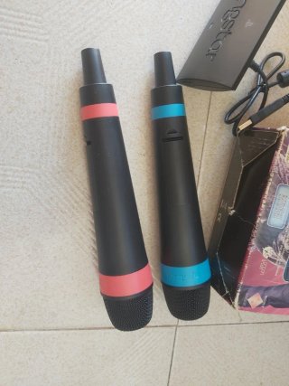 Singstar + Dance PS3 Micrófonos y Base
