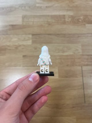 Minifigura Lego - Chewbacca (white)