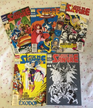 Miniserie Lazos de Sangre Marvel Comics