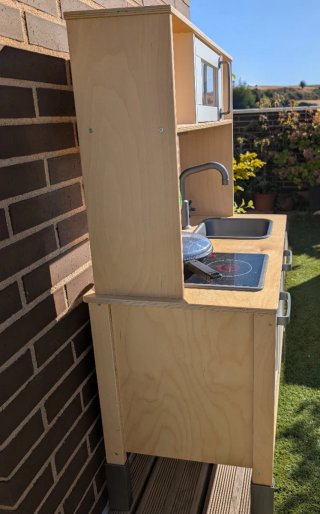 Cocinita de madera IKEA