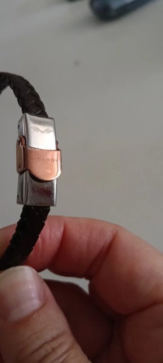 Pulsera Viceroy Cuero Trenzado y Acero