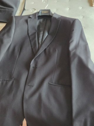 Traje de caballero negro