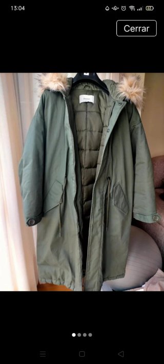 Parka Stradivarius oversize