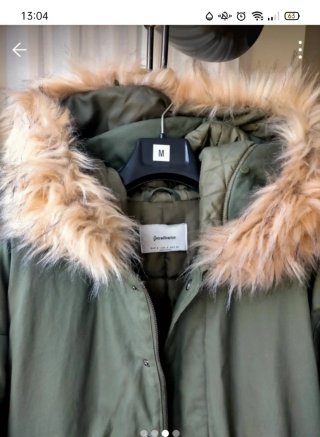 Parka Stradivarius oversize