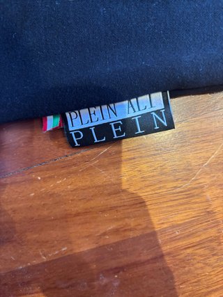 Felpa Philipp Plein nera taglia M