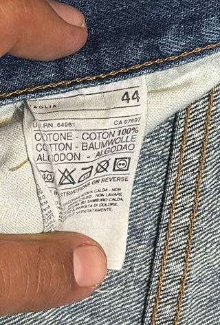Jeans Sisley Donna Taglia 44