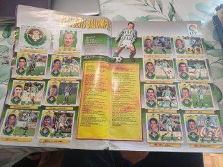 Álbum Cromos Liga 96-97 Completo