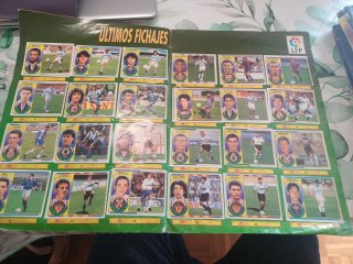 Álbum Cromos Liga 96-97 Completo
