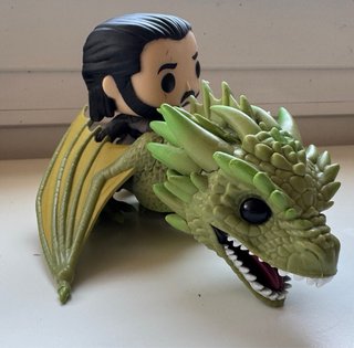 Funko Pop Jon Snow con Rhaegal N67