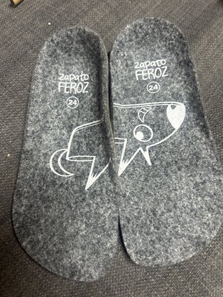 Plantillas invierno Zapato Feroz Talla 24