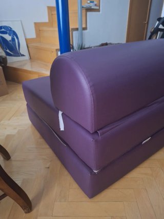 Sillón-cama morado made in Spain interior/ exterio