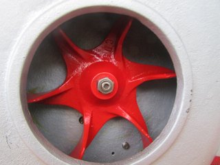 Ventilador  soplador barquín fragua manual fundici