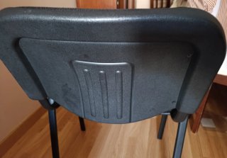Silla de oficina negra